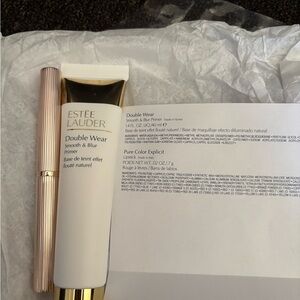 Estee Lauder Double Wear Primer and Lipstick Set